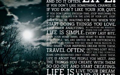 Recipes for life