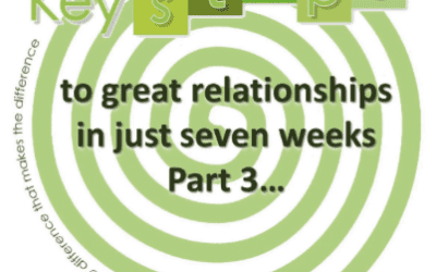 Seven weeks to better relationships – Part 3 – ‘TI’