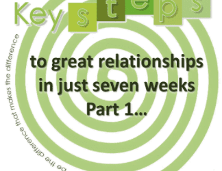 Seven weeks to better relationships – Part 1 – ‘RE’