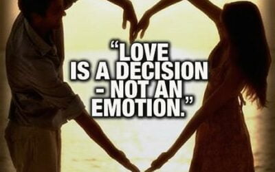 Is love a decision or an emotion?