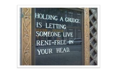 How many grudges are you holding?