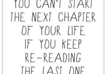 Who said you should?