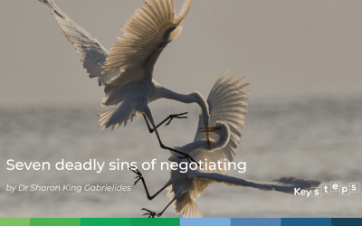 Seven deadly sins of negotiation