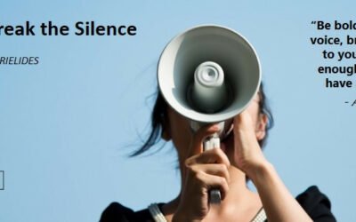 What can you do to break the silence?