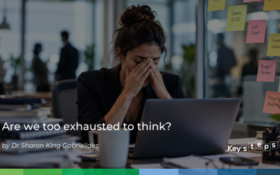 Are we too exhausted to think?